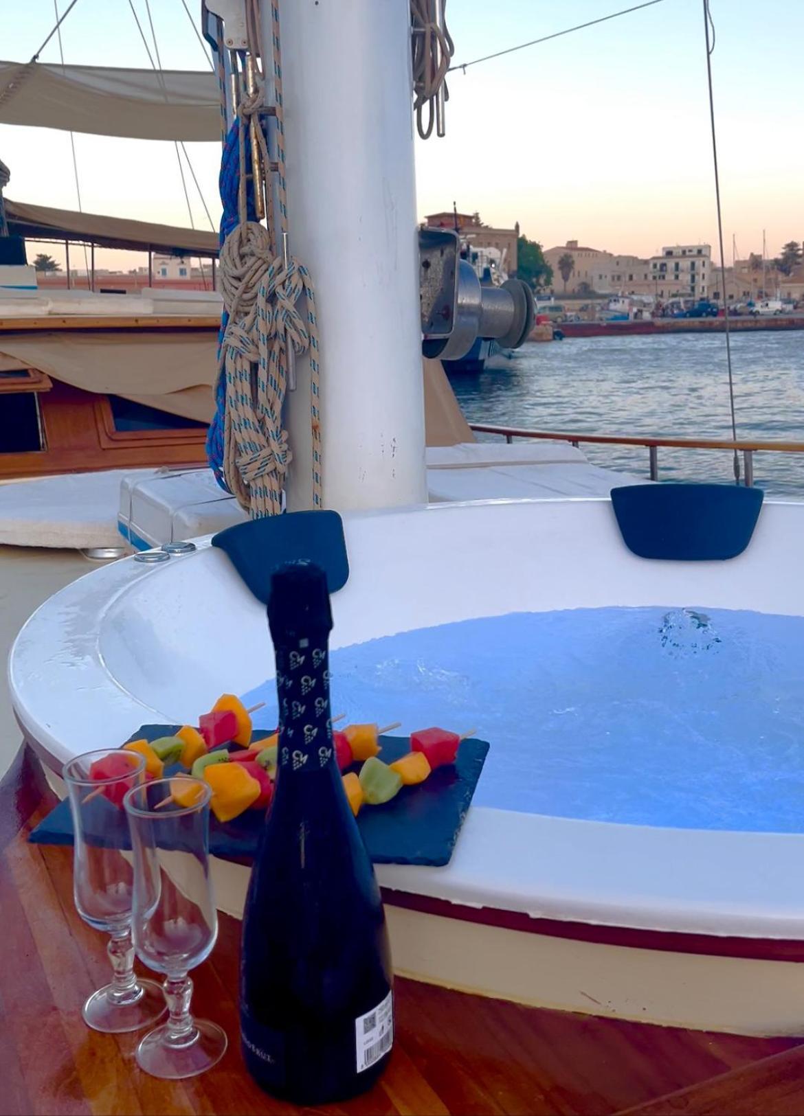 Sicily Sea Charter Caicco Hande Capo Galera Palermo Exteriör bild